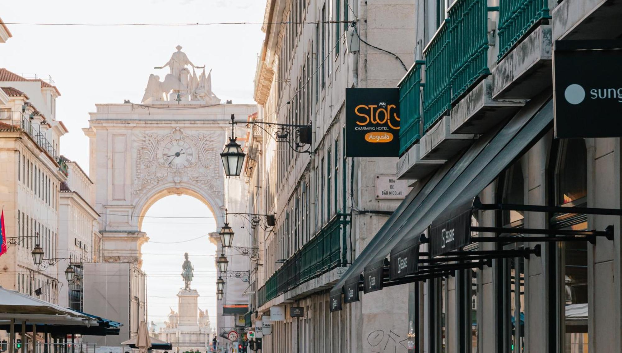 My Story Hotel Augusta Lizbona Zewnętrze zdjęcie